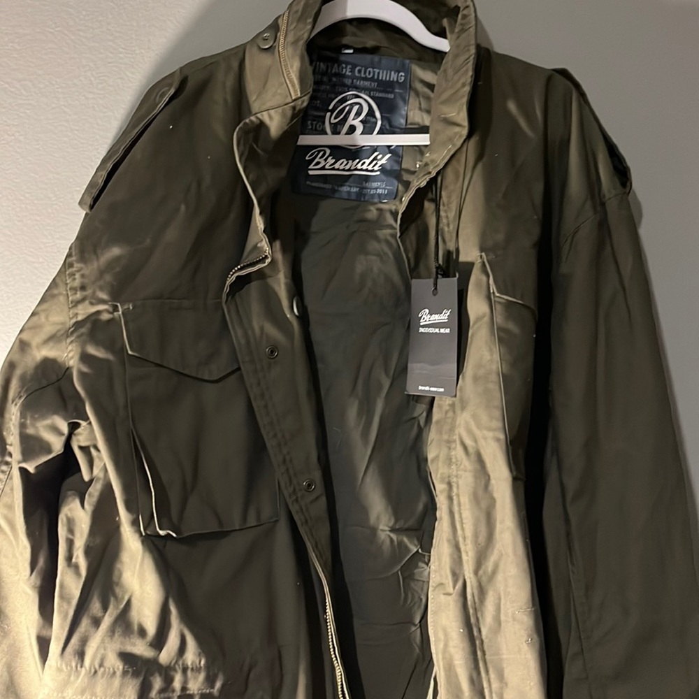 Mens brandit army jacket size 3XL NWT